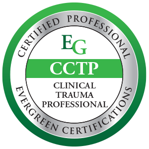 Certified Professional Evergreen Certifications CCTP Clinical Trauma Professional badge